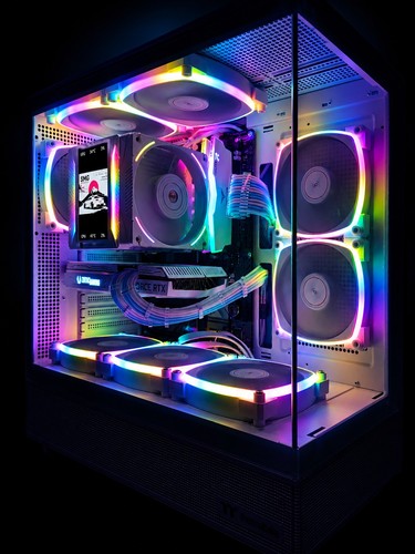 Custom blue white - blue, gaming