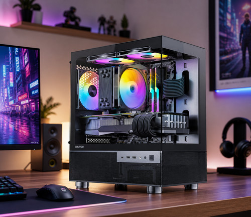 Argb gaming desktop up - pc,
