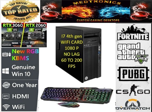 Custom gaming desktop hp - gaming,